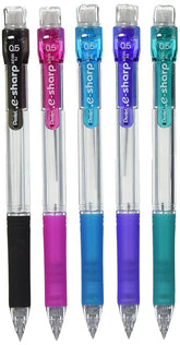 Pentel XAZ125-5 Dot E Mechanical Pencil, Pack of 5