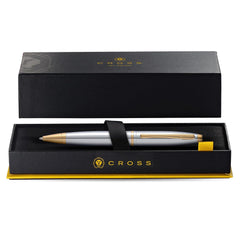 Cross Calais Medalist Chrome and Gold plate Ballpoint Pen (AT0112-15)
