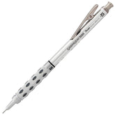 Pentel GraphGear 1000 0.3 Mm Mechanical Drafting Pencil | Metal Clip With Retractable Mechanism | Dual Metal & Rubber Grip | Pack Of 1 | Silver & Brown (PG1013)