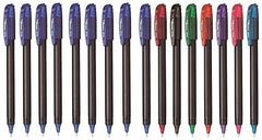 Pentel Energel 0.7mm Roller Gel Pen Set of 8 with Quick Dry Ink for Smudge-Free Writing in Multi-colors.