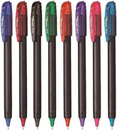 Pentel Energel 0.7Mm Roller Gel Pen | Quick Dry Ink For Smudge-Free Writing | Lightweight Gel Pen For Smooth Writing Experience | Set Of 8 Shades (Bl417), Multi-coloured, Multi