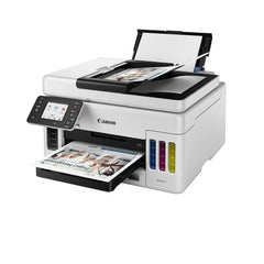 Canon MAXIFY MegaTank GX6070 All-in-One Wireless Ink Tank (Colour) Business Printer for High Volume Document Printing with 2 years Standard Warranty