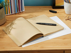 Pentel Arts Bold Colours Water Based Brush Sign Pen | Ideal For Modern Calligraphy & Decorative Writing | Black, Pack of 1 (SES15C)