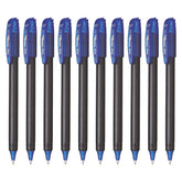 Pentel EnerGel 0.7 MM Roller Gel Pen | Quick Dry Ink For Smudge-Free Writing | Lightweight Gel Pen For Smooth Writing Experience | Blue, Pack of 10 (BL417)