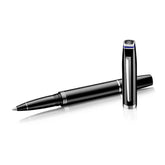 Lapis Bard Contemporary Roller Ball Pen - Black CT