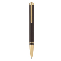 Lapis Bard Torque Artis Leather Ball Pen - Brown