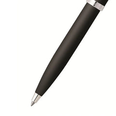 Sheaffer Gift Set 100 Ballpoint Pen with Business Card Holder Matte Black with Chrome Trims