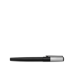 Hugo Boss Gear Minimal Rollerball Pen - Black And Chrome
