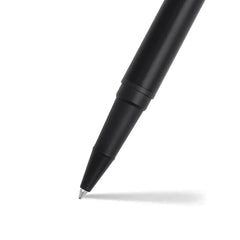 Hugo Boss Gear Minimal Rollerball Pen - Black And Chrome