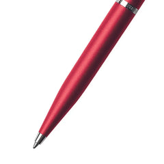 Sheaffer Gift Set VFM Ballpoint Pen with A6 Notebook Excessive Red with Chrome Trims
