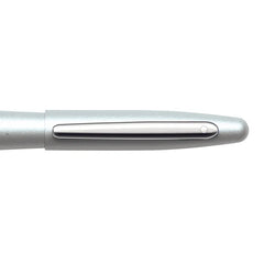 Sheaffer® VFM Strobe Silver Fountain Pen With Chrome Trims - Fine