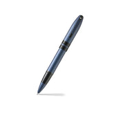 Sheaffer 9110 Icon Rollerball Pen - Metallic Blue with Glossy Black PVD Trim