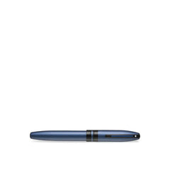 Sheaffer 9110 Icon Rollerball Pen - Metallic Blue with Glossy Black PVD Trim
