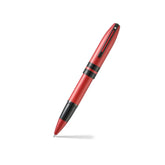 Sheaffer 9111 Icon Rollerball Pen - Metallic Red with Glossy Black PVD Trim