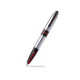 Sheaffer 9112 Icon Fountain Pen (Medium) - Chrome with Glossy Black PVD Trim