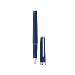 Montblanc 128956 Gift Set PIX Rollerball Pen With Meisterstück Credit Card Holder - Blue With Gold Trims