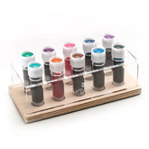 Lapis Bard Ink Vial Kit set of 10colors in 5ML Vial Each with Acrylic Stand