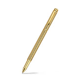 Caran d'Ache Ecridor Chevron Gilded Rollerball Pen Gold