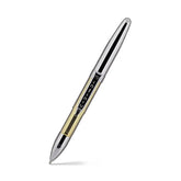Fisher Space INFGT-1 Infinium Ballpoint pen with Blue Ink Gold Titanium Nitride & Chrome