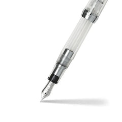 Sailor 1911 Large Fountain Pen (21K Medium) Demonstrator with Silver Trims
