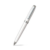Sheaffer 9805 Prelude Mini Ballpoint Pen White With Chrome Plated Trim