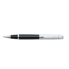 Sheaffer Gift 300 Rollerball Pen Glossy Black and Chrome with Chrome-Plated Trim