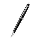 Montblanc 114185 Meisterstück Midsize Ballpoint Pen Black With Platinum Trims