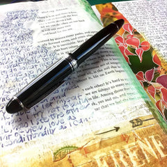 Sailor 1911 'King of Pens' Fountain Pen (21K Broad) Black with Rhodium-plated Trims