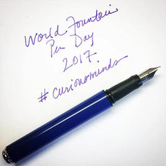 Sheaffer 9201 Pop Fountain Pen (Medium) Blue with Chrome-Plated Trim