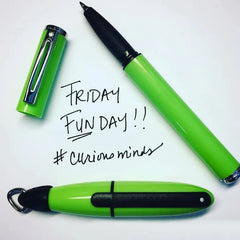 Sheaffer 9202 Pop Rollerball Pen Lime Green with Chrome-Plated Trim