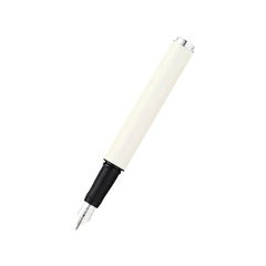Sheaffer 9206 Pop Fountain Pen (Medium) White with Chrome-Plated Trim
