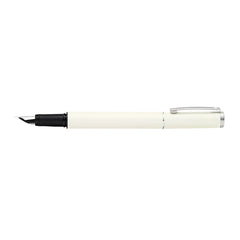 Sheaffer 9206 Pop Fountain Pen (Medium) White with Chrome-Plated Trim