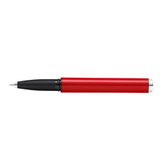 Sheaffer 9207 Pop Rollerball Pen Red with Chrome-Plated Trim