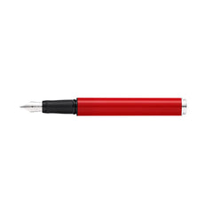 Sheaffer 9207 Pop Fountain Pen (Medium) Red with Chrome-Plated Trim