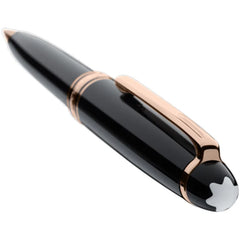 Montblanc Meisterstück Classique Ballpoint Pen - Black With Red Gold Trims