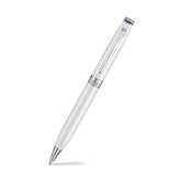 Lapis Bard Contemporary Ballpoint Pen - Pearl with Chrome Trim