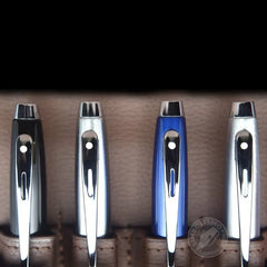 Sheaffer Gift 100 Rollerball Pen Glossy Blue with Chrome-Plated Trim