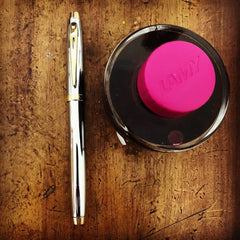 Sheaffer 9340 Gift 100 Rollerball Pen Bright Chrome with Gold Tone Trim