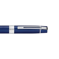 Sheaffer Gift 300 Ballpoint Pen Glossy Blue with Chrome-Plated Trim