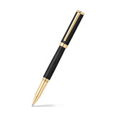 Sheaffer 9242 Intensity Engraved Rollerball Pen Matte Black with Gold Tone Trim