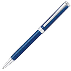 Sheaffer 9243 Intensity Engraved Ballpoint Pen Blue with Chrome-Plated Trim