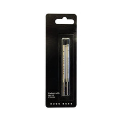 Hugo Boss HPR741NM Metal Ballpoint Refill Medium (Pack Of 2) Black