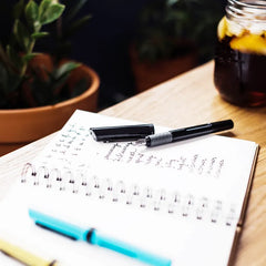 Sheaffer 93400 Calligraphy Fountain Pen (Fine) Black with Black Trim