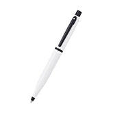 Sheaffer 9425 VFM Ballpoint Pen Glossy White with Matte Black Trim