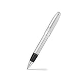 Sheaffer 9062 Legacy Engraved Chevron Pattern Rollerball Pen - Polished Chrome with Polished Chrome Trim
