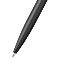 Sheaffer 9017 Reminder Lacquer Ballpoint Pen Matte Black with Polished Black PVD Trim