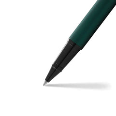Sheaffer Gift 300 Lacquer Rollerball Pen Matte Green with Polished Black Trim