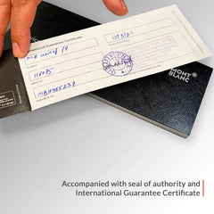 Montblanc Meisterstück Classique Ballpoint Pen - Black With Platinum Trims