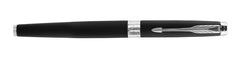 Parker Aster Matte Black Chrome Trim Roller Ball Pen