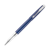 Parker Aster Matte Blue Chrome Trim Rollerball Pen (Blue)